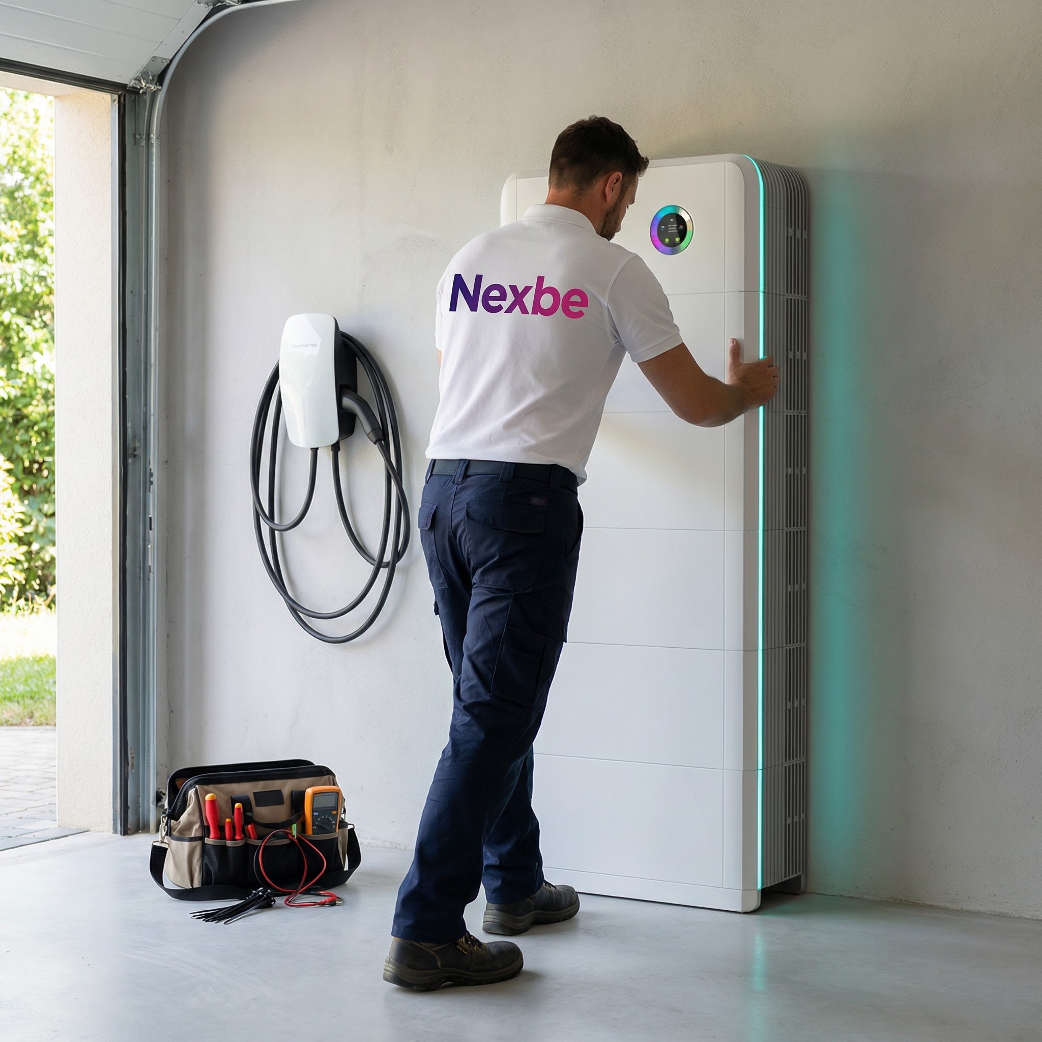 Dom z instalacją energetyczną NEXBE