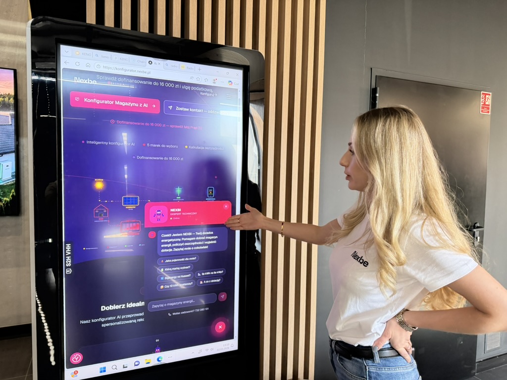 Dom z instalacją energetyczną NEXBE
