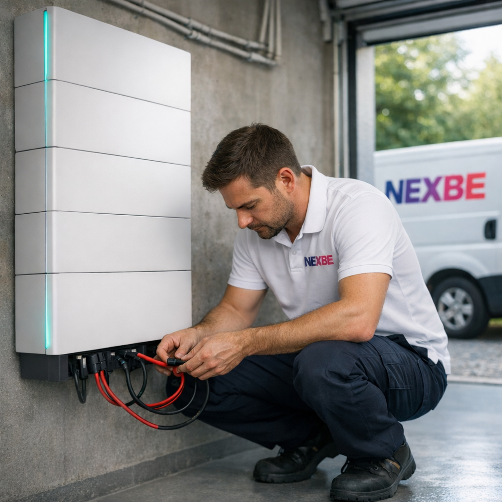 Dom z instalacją energetyczną NEXBE